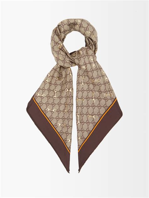 foulard gucci online|gucci silk neck handbags.